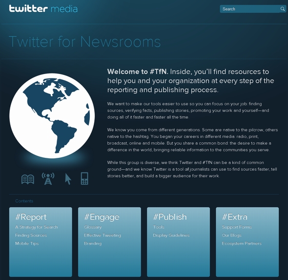  twitter for newsrooms